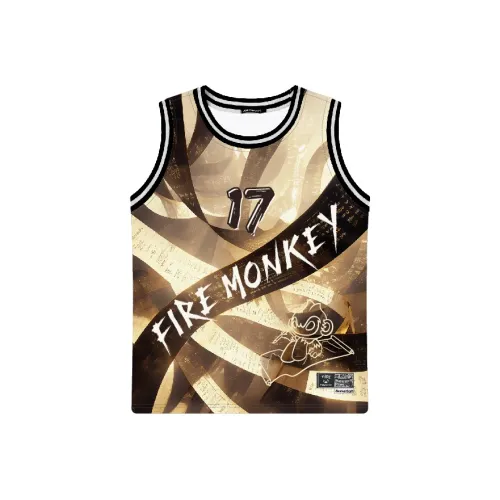 FireMonkey Баскетбольная Джерси Унисекс Кофейно-Коричневый