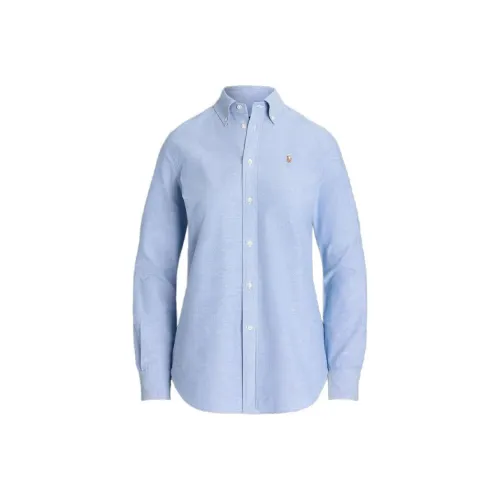 Polo Ralph Lauren FW24 Рубашка Женская Светло-Синяя