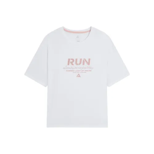 PEAK Sports Life Collection T-Shirt Женская Полностью Белая