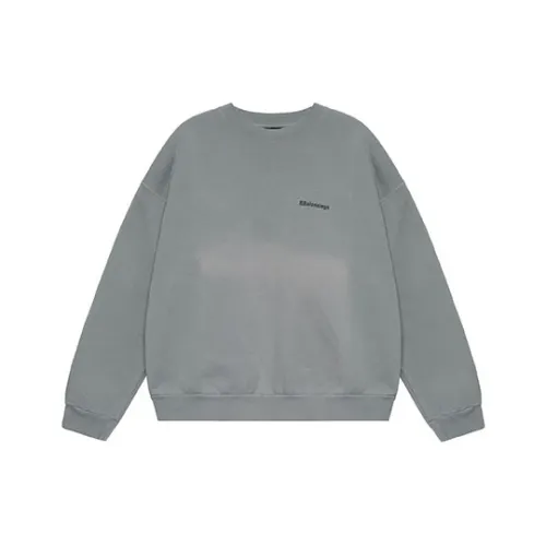 Balenciaga Свитшот Стандартный крой Женский Серый
