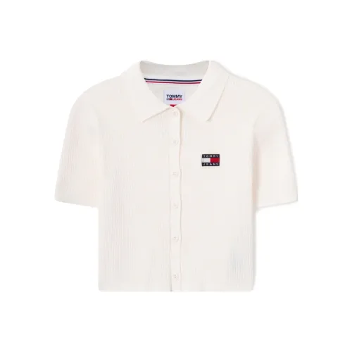 Tommy Hilfiger Экрю YBH Женские Трикотаж