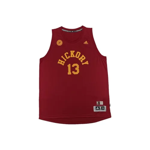 Adidas Баскетбольная Джерси Мужская Красная