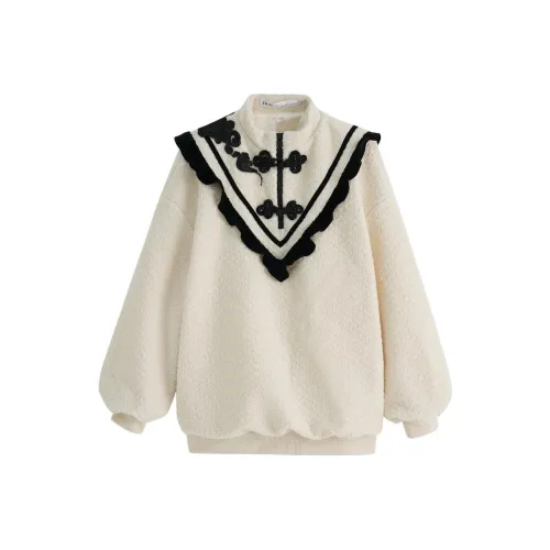 JK&JS Бежевый Женские Свитшоты