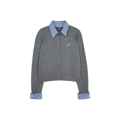 ZWTX STUDIO Трикотаж Женский Серый