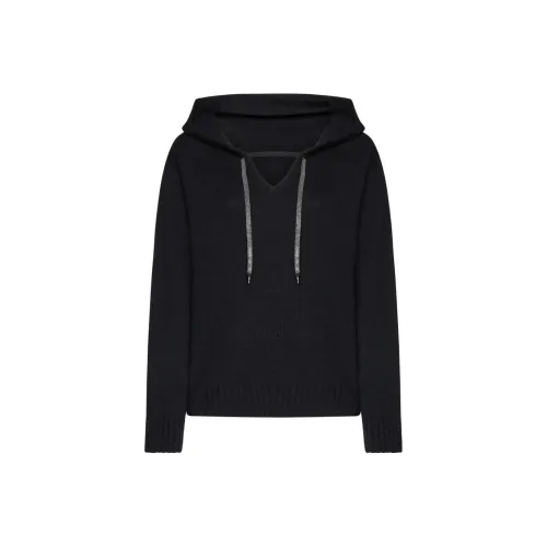 Fabiana Filippi Черный Женские Свитшоты