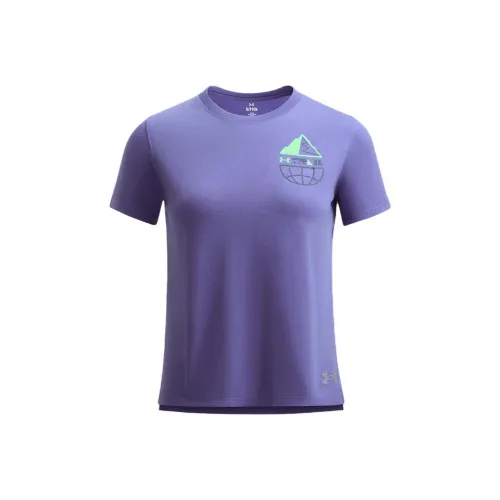 Under Armour Стандартная футболка женская углеродный синий