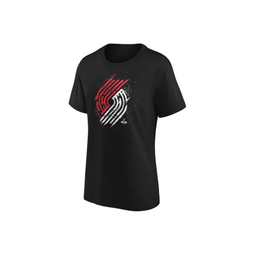 NBA x Fanatics Portland Trail Blazers T-Shirt Женская Черная
