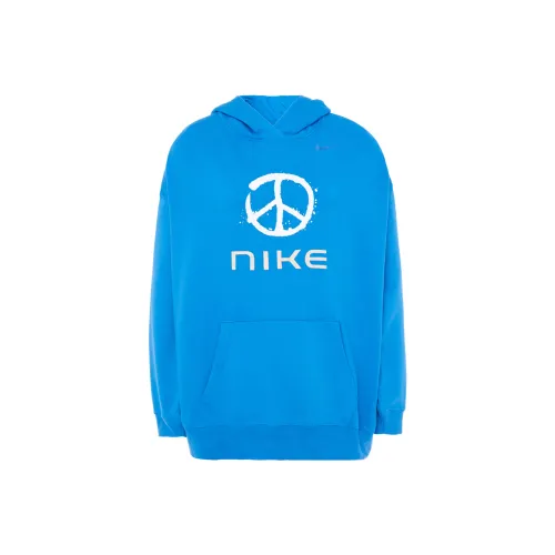 NIKE Синий Женские Свитшоты