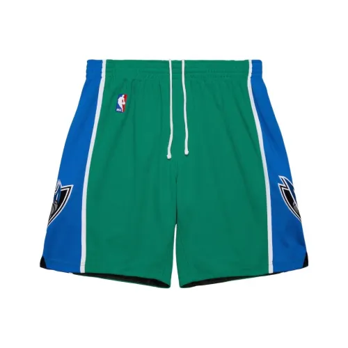 MITCHELL NESS x NBA Dallas Mavericks Баскетбольные шорты Мужские Зеленые