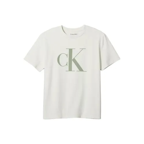 Calvin Klein T-рубашка Женская Ледяной Column Белый