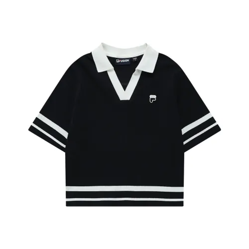 FILA FUSION Темно-черные Женские Поло