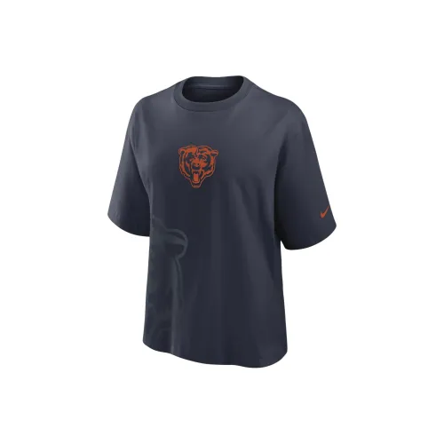 nike NFLChicago Bears T-Shirt Женская Морской синий