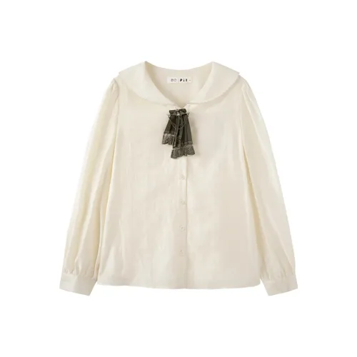 Pit Экрю Женские Рубашки
