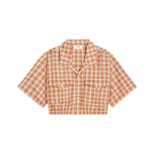 CELINE Апельсин Женские Рубашки