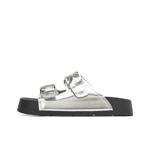 15 MINS Резина Подошва Беззвучный Слайд Женские