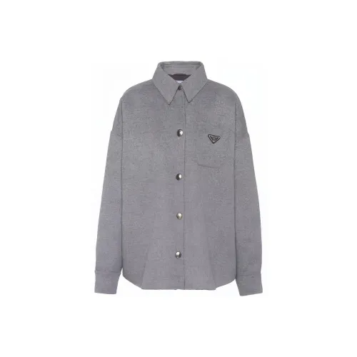 PRADA Серые Женские Куртки