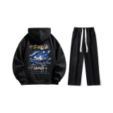 Set (Black Sweatshirt + Black Jeans) Standard Edition  
Комплект (Черный Свитшот + Черные Джинсы) Стандартное Издание