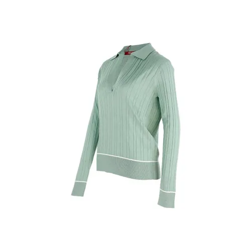 MaxMara Кашемир Свитер Женский Мятно-Зеленый