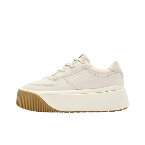 QIAODAN Износостойкий и Легкий Низкий Топ Скейтборд Кроссовки Женские Белые