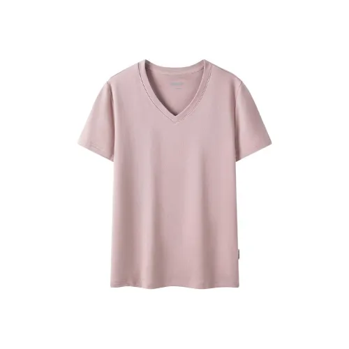 OUTDOOR PRODUCTS Стандартная футболка женская светлый коралловый розовый