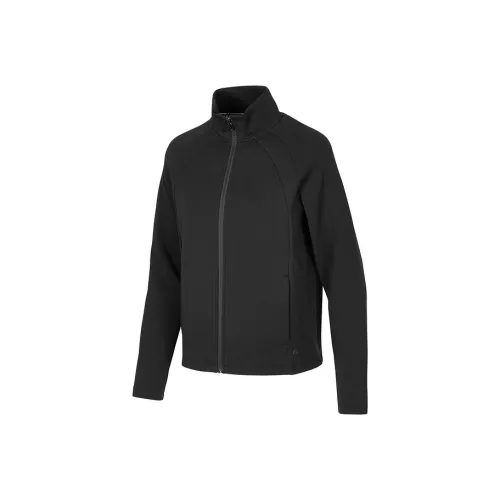 Skechers Comfortable Sports Collection Sports Lifestyle Куртка Женская Угольный Черный