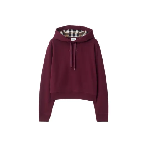 Burberry Свитшот Женские Черный Виноградный