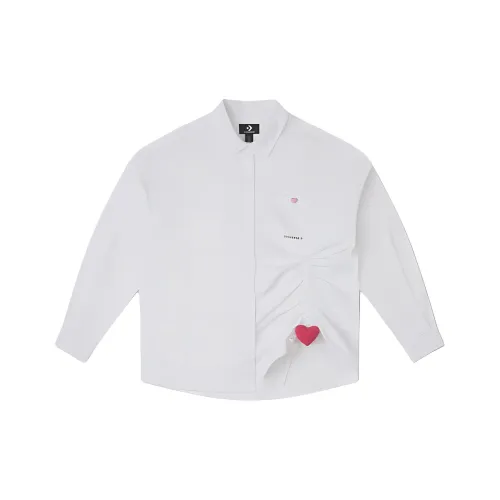 Конверс Белые Женские Рубашки