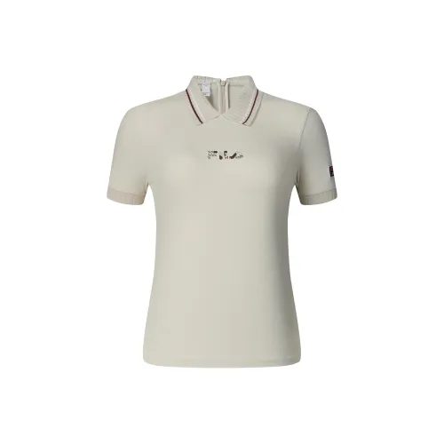 FILA Женские Поло Цвет Лактозы