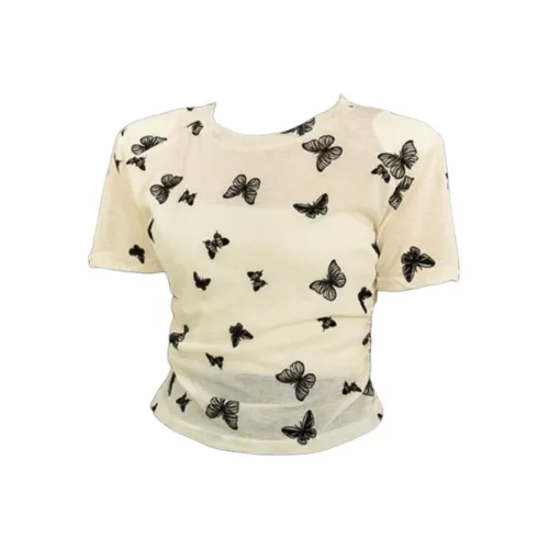 Emodues Белые Женские Футболки