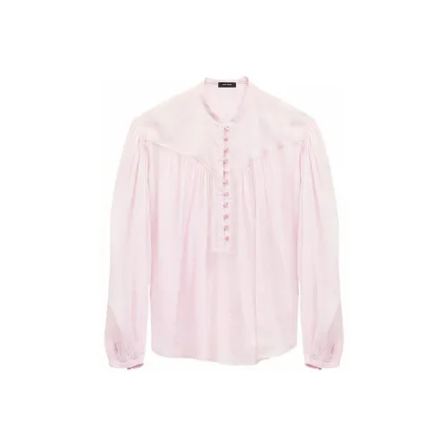 ISABEL MARANT Розовые Женские Рубашки