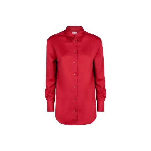 Calvin Klein Женские Рубашки Красного Цвета