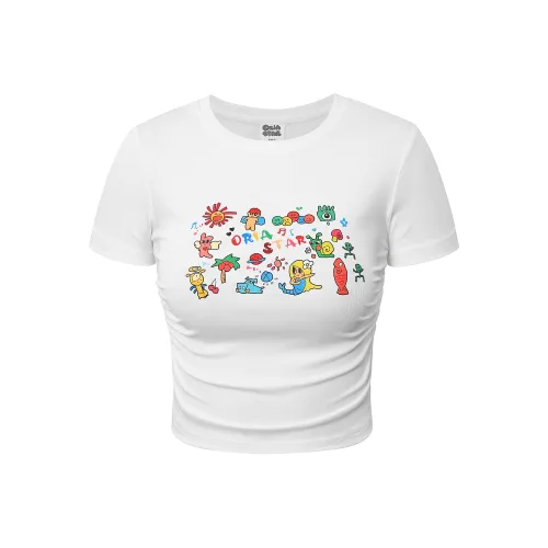 ORIASTAR Белые Женские Футболки