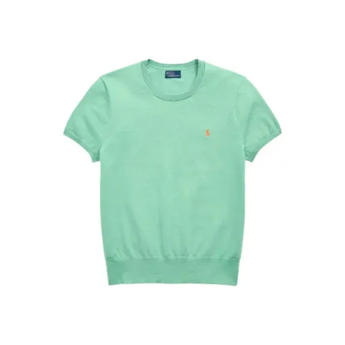 Polo Ralph Lauren FW24 Трикотаж Женский Светло-Зеленый