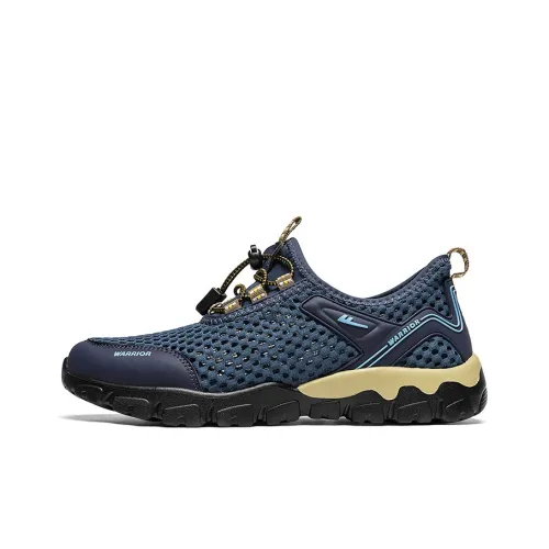 Warrior Slip-Resistant Дышащий Легкий Покрытие Обувь для треккинга Мужской Синий