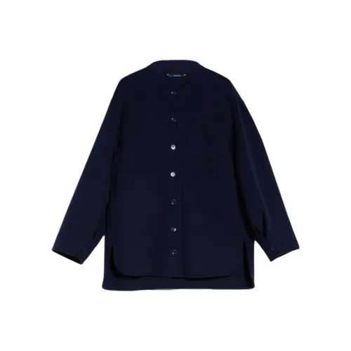 'S MAX MARA Costanza Коллекция Шерсть Шэкет Куртки и Пальто Женские Синие