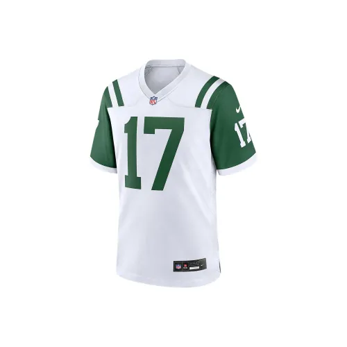 nike New York Jets NFL FW24 Davante Adams Регби Джерси Мужской Белый