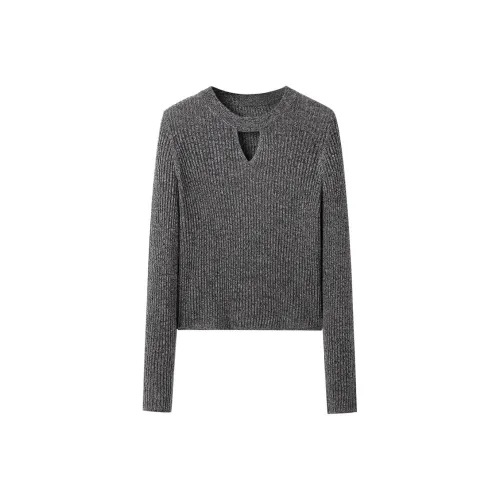 PEACEBIRD Трикотаж Женский Серый