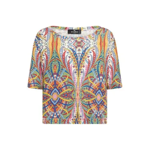 ETRO Многоцветные Женские Футболки