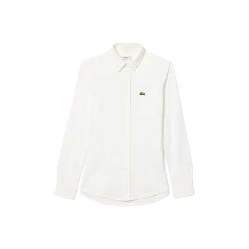 LACOSTE Белые Женские Рубашки