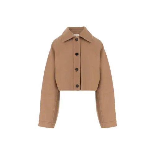 KHAITE Куртки и Пальто Женские Коричневый