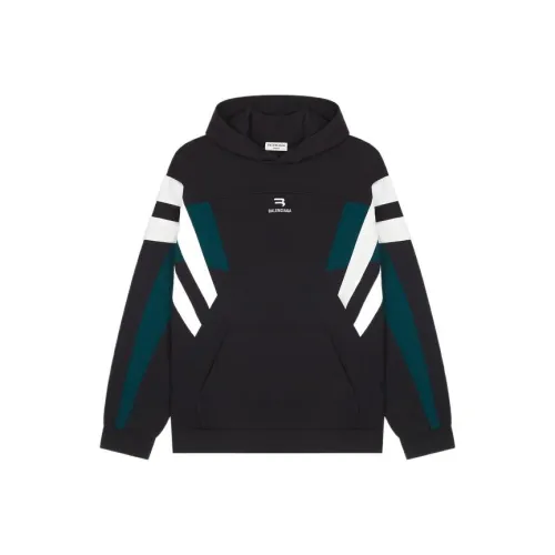 Balenciaga Свитшот Стандартный крой Женский Морской синий