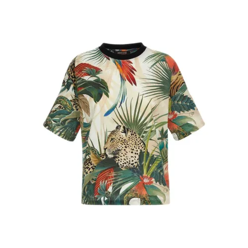 Roberto Cavalli SS24 T Рубашка Женская Многоцветная