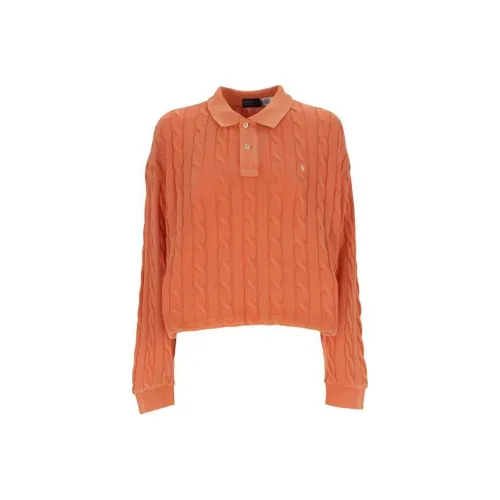 Polo Ralph Lauren SS23 Поло Женские Оранжевый