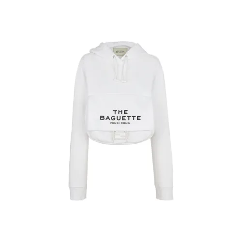 FENDI SS23 Толстовка Женская Белая