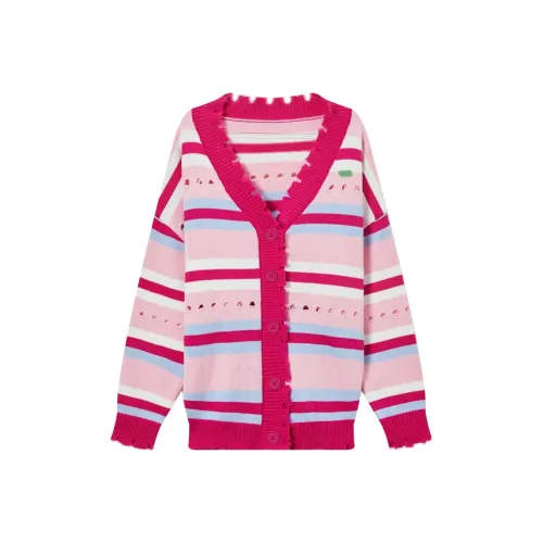 BETTERSAY Розово-красный Женский Трикотаж