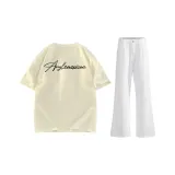 Комплекты одежды (Абрикос + Белый)