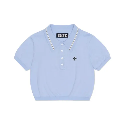 SMFK Поло Женское Небесно-Синий