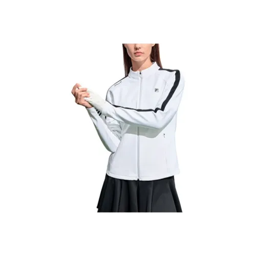 FILA GOLF серия Куртка Женская Нефритовый Белый