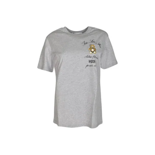 MOSCHINO Серые Женские Футболки