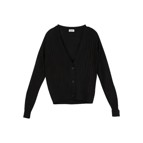 SAINT LAURENT SS23 Трикотаж Женский Черный